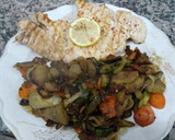 Foto del paso 9 de la receta: Pechuguita grillada con verduras salteadas light sabrosísima