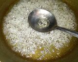 A picture of step 3 of Til Chikki.