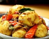 Foto langkah ke 5 dari resep Telur Kunyit Terasi sederhana aja ^^ no Santan.
