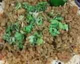 A picture of step 3 of Baked mince mutton biryani.