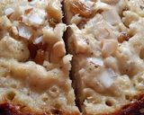 A picture of step 2 of Urad Dal cake/podo pitha.
