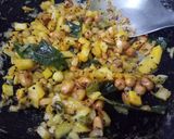 A picture of step 2 of Curd fry.