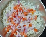 A picture of step 1 of Dadpe pohe.