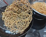 A picture of step 5 of Aloo phudina sev or Mint Potato Slims.