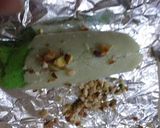 A picture of step 3 of Coconut roll methai.