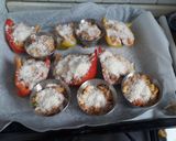 A picture of step 4 of My Style Pugliese Stuffed Peppers.