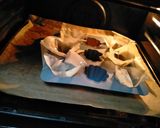 Une image de l'étape 1 de Coupelle de feuille de brick mousse Boursin et saumon.