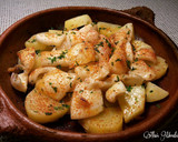 Foto del paso 13 de la receta: Sepia y patatas confitadas al ajillo