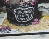 Foto del paso 5 de la receta: Torta vintage, barril de whisky, para el Día del Padre!!