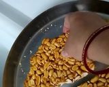 A picture of step 10 of Til and Singh Chikki.