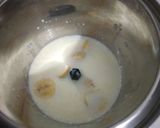 A picture of step 1 of Banana & Nutella Smoothie.