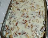 صورة لخطوة 4 من وصفة غراتان بالبطاطا وصوص البشاميل بنين يهبل 💯