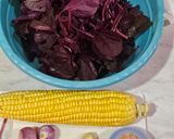 Foto langkah ke 1 dari resep Sayur Bening Bayam Merah Jagung.