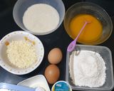 Foto langkah ke 1 dari resep Bolu panggang keju ekonomis.