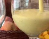 A picture of step 3 of Mango Peach & Mint Milkshake.