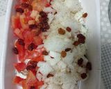 Foto del paso 3 de la receta: Pimientos tricolor rellenos con pavo y queso azul