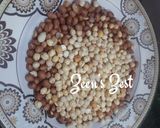 A picture of step 2 of Pan Roasted High Protein Namkeen.