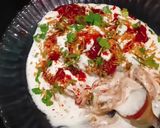A picture of step 9 of Sweet Potato Tikki Chaat.