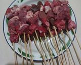 Foto langkah ke 1 dari resep Sate Kambing Bakar Teflon.