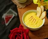 জাফরানি অ্যাপল কাস্টার্ড ক্ষীর (jafrani apple custard kheer recipe in bengali) রেসিপি ধাপ - 9 ছবি