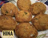 A picture of step 7 of Shami kabab.
