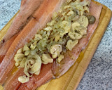 Foto del paso 7 de la receta: Trucha rellena al horno
