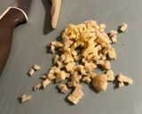 Karácsonyi egész, töltött, gesztenyés bébipulyka recept fázis 5 fotója