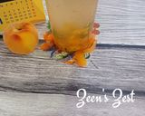 A picture of step 3 of Peach Mint Mojito.