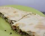 Foto del paso 6 de la receta: Tarta de Verdura con Jamón y Aceitunas Súper Fácil de Hacer