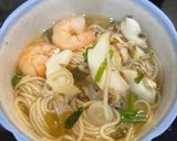 Hình bước làm 4 của món Mì Somen Bào Ngư Miso BLW