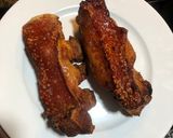 A picture of step 1 of Banh Hoi with Crispy Pork Belly.
