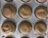 A picture of step 7 of Cookie Monster Cupcakes (Hidden Oreo/Cookie Cupcake).