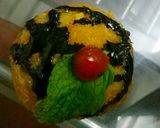 A picture of step 8 of Fried ice cream.
