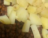 A picture of step 5 of Chana chaat In Bombay style.