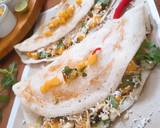 Spicy Mango salsa stuffed Dosa with Mango Sauce recipe step 23 photo