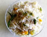 A picture of step 7 of Semiya (vermicelli) upma.