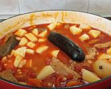 Foto del paso 5 de la receta Pochas con costillas de cerdo y chorizo asturiano