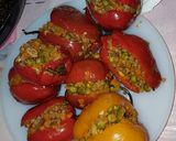 Foto del paso 11 de la receta: Pollo y conejo al horno acompañado con rocoto relleno y soltero de habas