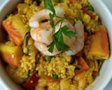 Foto del paso 5 de la receta: Arroz marinero (paella exprés)