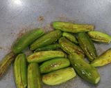 A picture of step 2 of Tendli Peanut Masala.