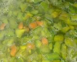 Foto del paso 1 de la receta: Verduras con salchichas