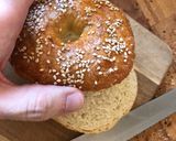 A picture of step 13 of Homemade Bagels.