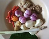 Foto langkah ke 2 dari resep Labu Siam Kacang Panjang Kuah Kuning.