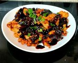 A picture of step 10 of My Deep fried Chicken with Gochujang Sauce (Korean pepper sauce).