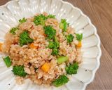 Hình bước làm 5 của món Cơm Chiên Mắm Ruốc Chay