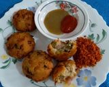 A picture of step 11 of Bread Vada.