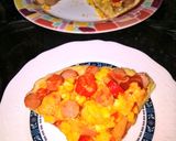 Foto langkah ke 6 dari resep Pizza Sosis Jagung Teflon.