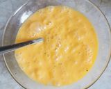 Spenótos-tojásos farfalle recept fázis 2 fotója