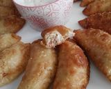 Foto del paso 7 de la receta: Empanadillas de palitos de cangrejo, atún y queso