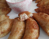 Foto del paso 7 de la receta: Empanadillas de palitos de cangrejo, atún y queso